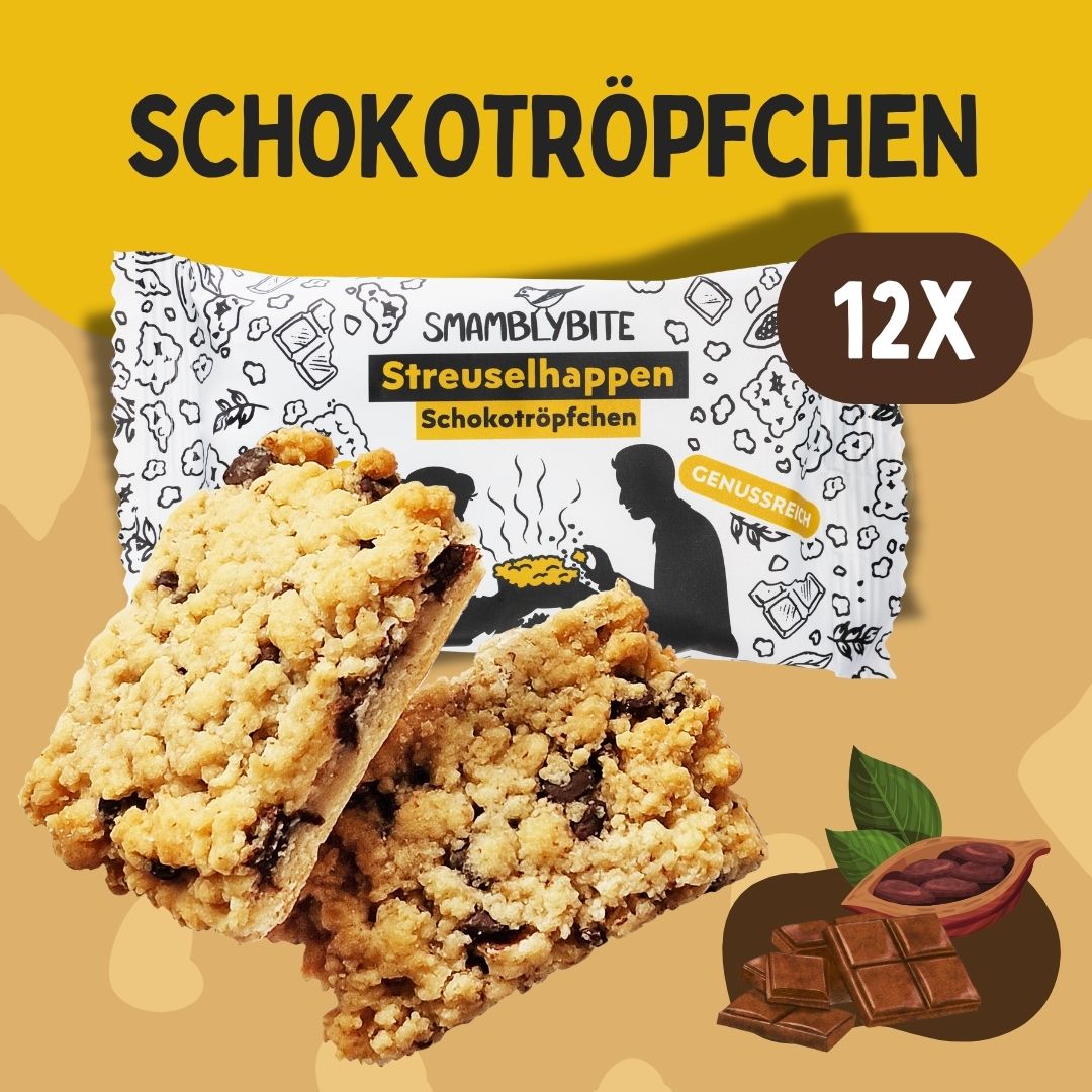 Streuselhappen Schokotröpfchen