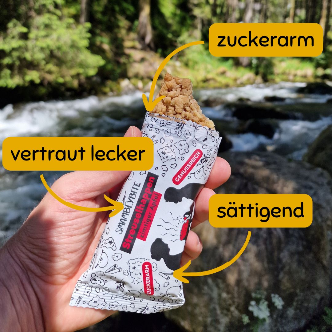 Streuselhappen-auf-Ausflug