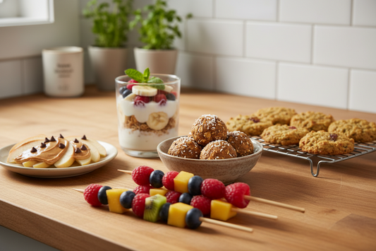 Schnelle süße Snacks ohne Zucker