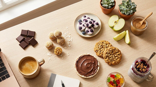 snacks ohne zucker fürs büro