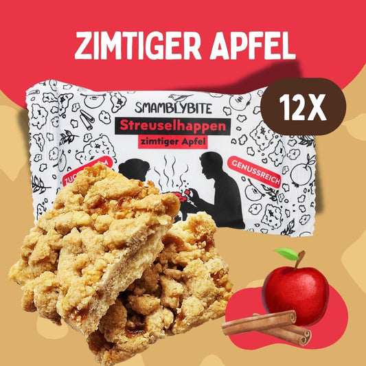 Streuselhappen Zimtiger Apfel