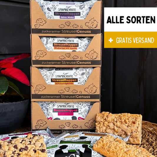 Streuselhappen Sparpaket (60 Stk.)