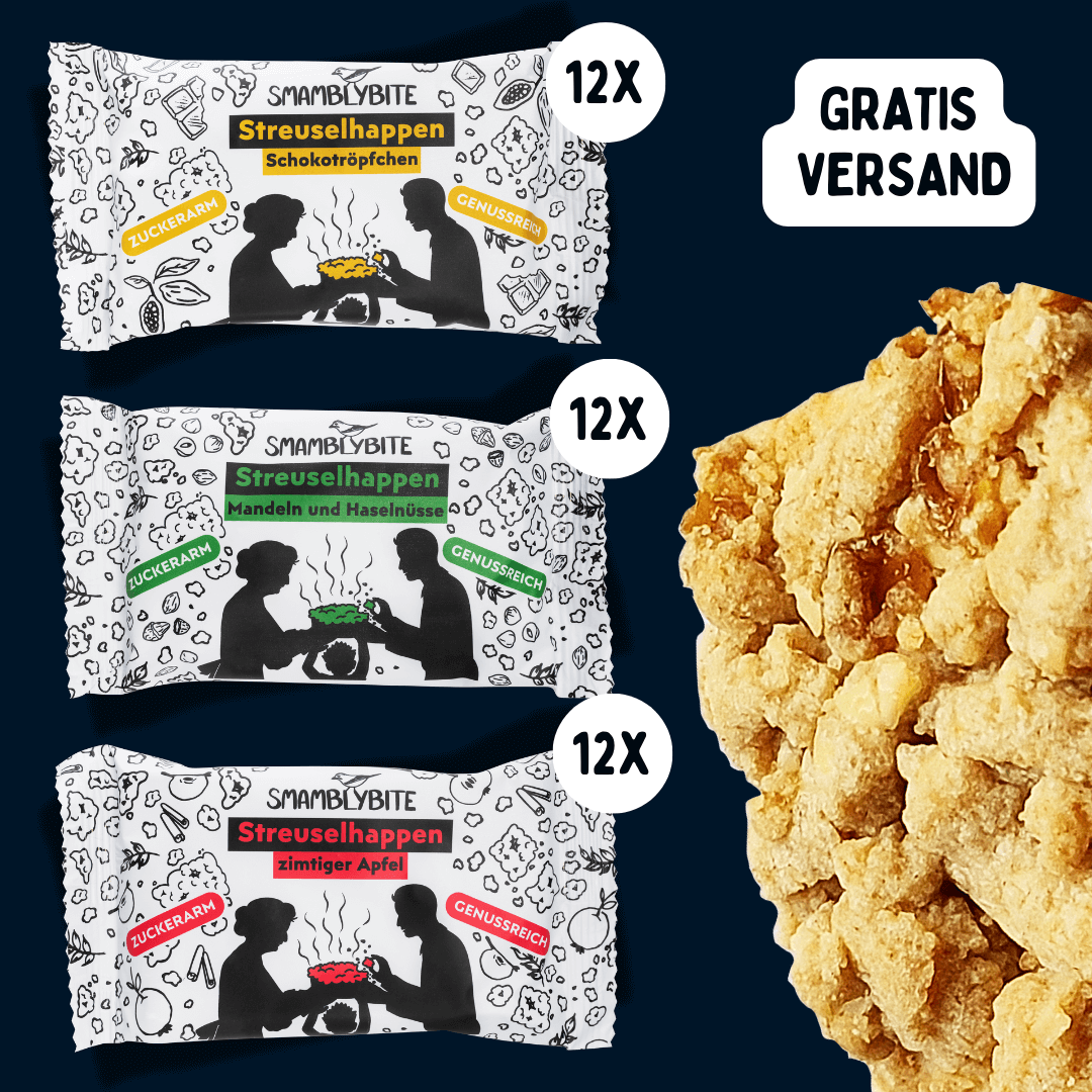 Streuselhappen Genießer-Box (Sparpaket)