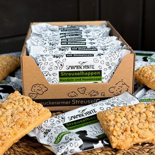 Streuselhappen Mandel & Haselnuss (12x)