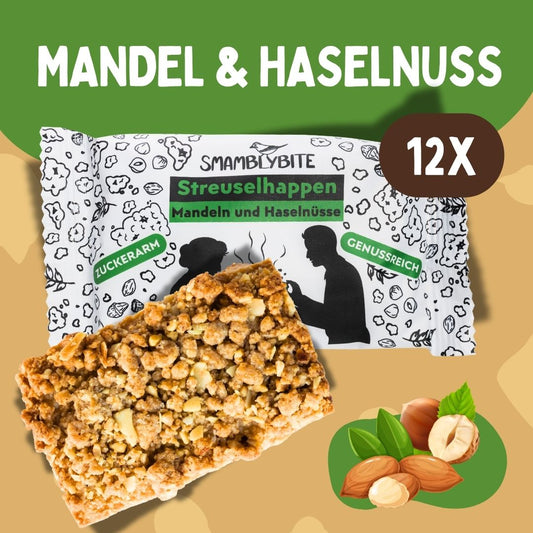 Streuselhappen Mandel & Haselnuss