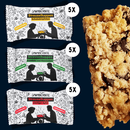 Streuselhappen Probierbox