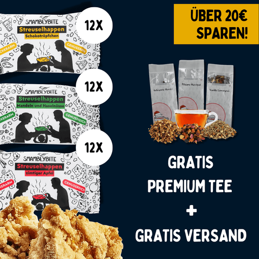 Streuselhappen Sparpaket (36 Stk.)