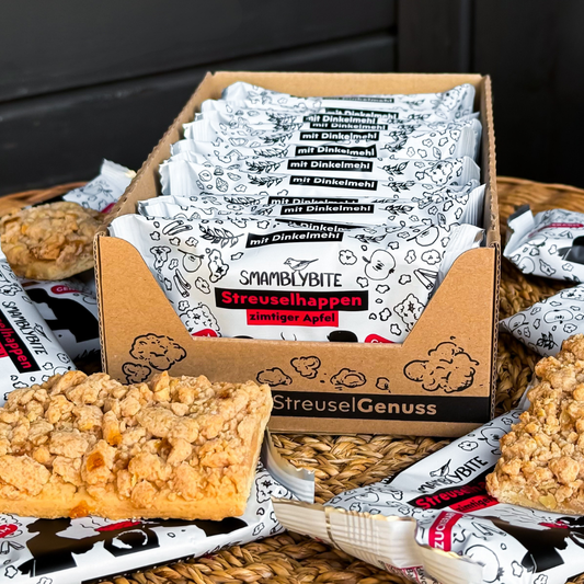 Streuselhappen Zimtiger Apfel (12x)